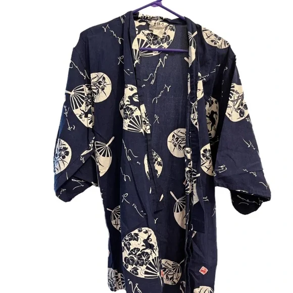 ⏰Vintage Kimono 100% cotton - Picture 2 of 3